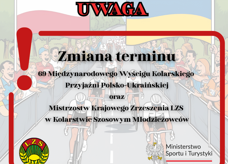 UWAGA! ZMIANA TERMINU!